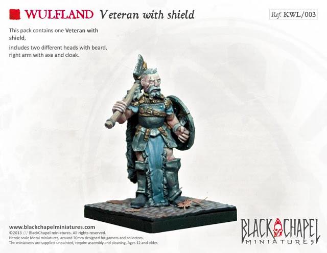 Guerreros de Wulfland desde Black Chapel Miniatures